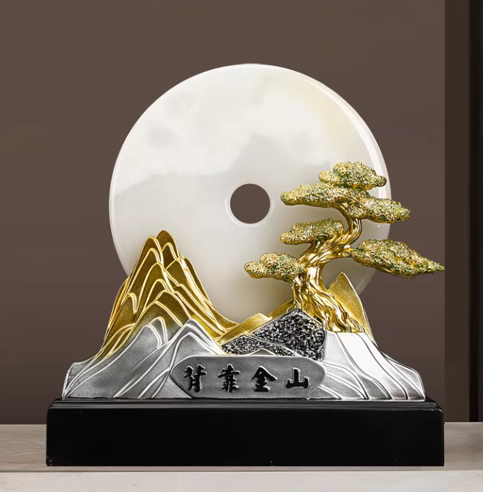 背靠金山 · 桌面摆饰