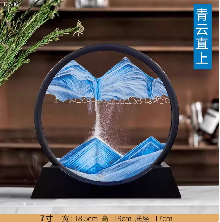 流沙画 · 沙漏摆件